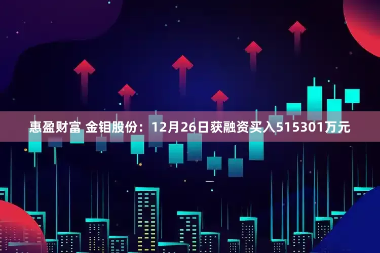 惠盈财富 金钼股份：12月26日获融资买入515301万元
